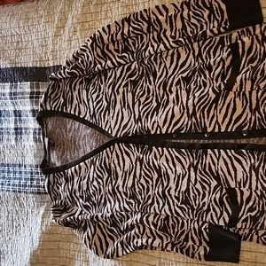 TORRID ZEBRA PRINT CARDIGAN